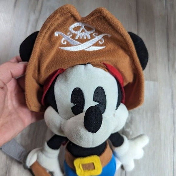 Disney Parks Mickey Mouse Pirates of The Caribbean Plush - Picture 2 of 10